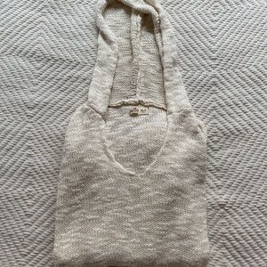 Knit Creme Hollister Long Sleeve Sweater